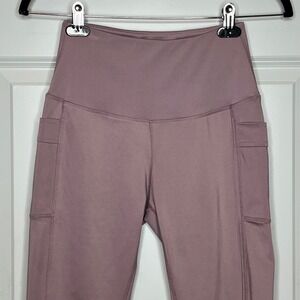 LegEnd Active High Waisted Pocket Leggings‎ Lilac Athleisure Workout Size S